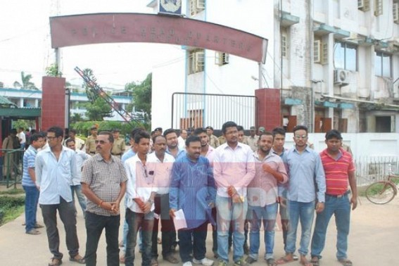 Tripura Pradesh Youth Congress placed deputation to West SP, demands immediate investigation into case behind arresting Youth Congress leader Tripura Pradesh Youth Congress placed deputation to West SP, demands immediate investigation into case behind arresting Youth Congress leader